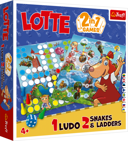 TREFL LOTTE Snakes&ladders