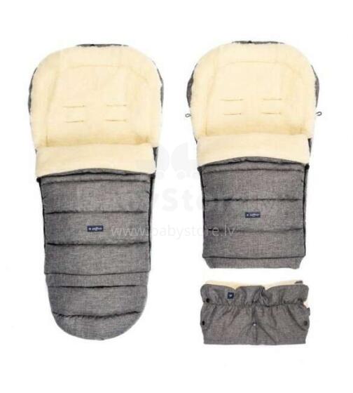 Guļammaiss iGROW Wool Melange Gray S20M-005 Womar, Akcija