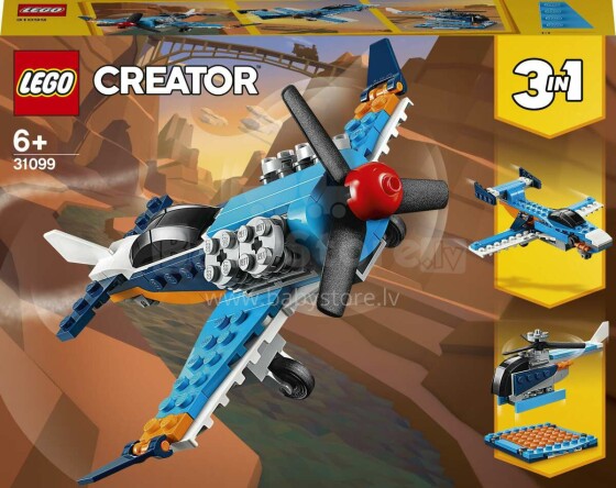 31099 LEGO® Creator Lidmašīna ar propelleru