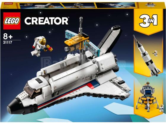31117 LEGO® Creator Kosmosa atspoļkuģa piedzīvojums