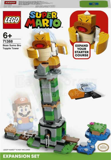 71388 LEGO® Super Mario Bosa Sumo Bro torņa gāšanas paplašinājuma maršruts
