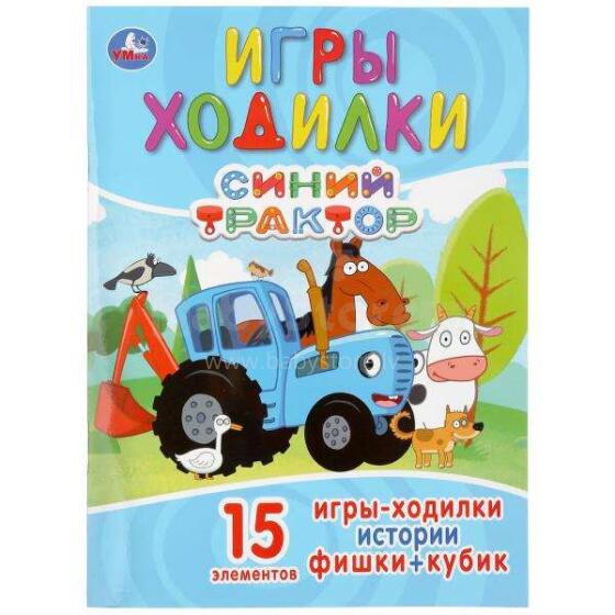 Kids Book Art.134673  Blue Tractor educational walking book