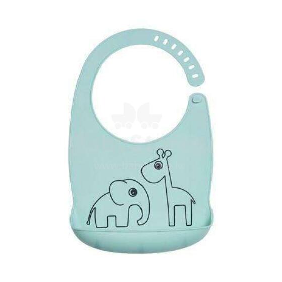 Done by Deer Silicone bib, Deer friends, blue