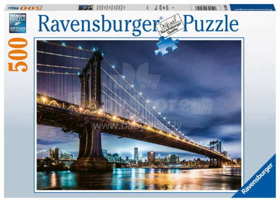 RAVENSBURGER puzle At NY Skyline, 500gab., 16589