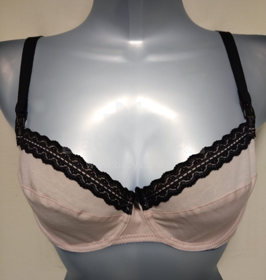 La Bebe™ Lingerie Basic Bio Cotton Art.135070 Powder Nursing Bra