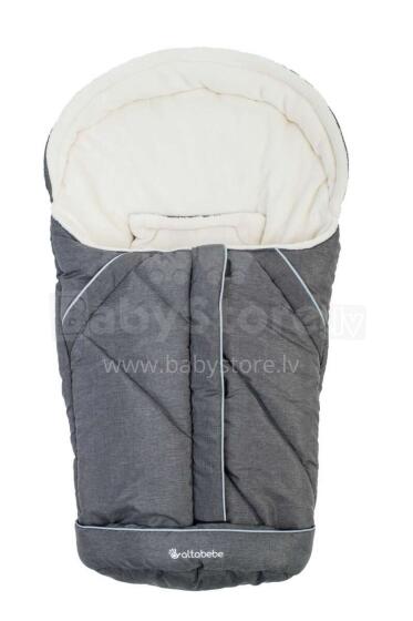 Alta Bebe Alpin Sleeping Bag Art. AL2003P-76 Light Grey
