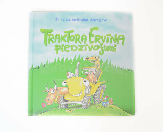 Children Book Art.135223 Traktora Ervīna piedzīvojumi