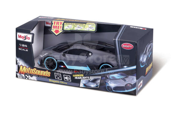 MAISTO DIE CAST auto model 1:24 Bugatti Divo, 81730