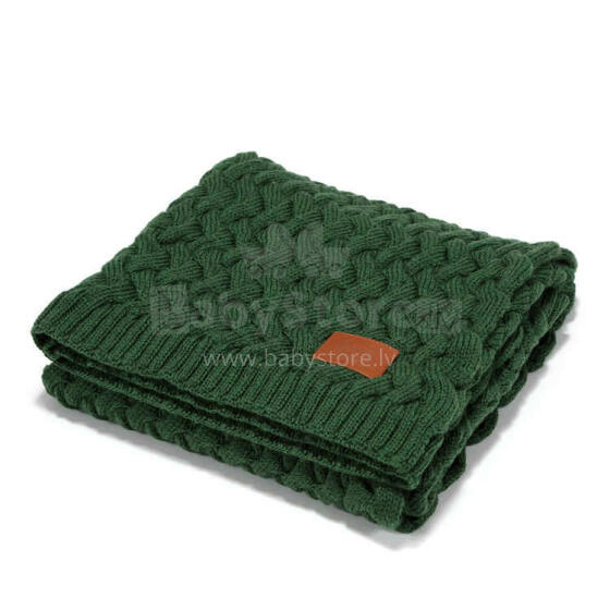 La Millou Merino Wool Blanket  Art.135501 Evergreen