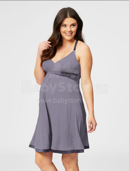 La bebe™ Nursing Cotton Lola Art.135982 Mystical Shade Nursing Nighty