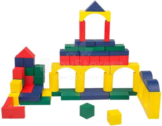 Idena Wooden Blocks  Art.40030