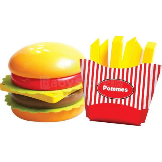 Beeboo Wooden Burger  Art.45009009