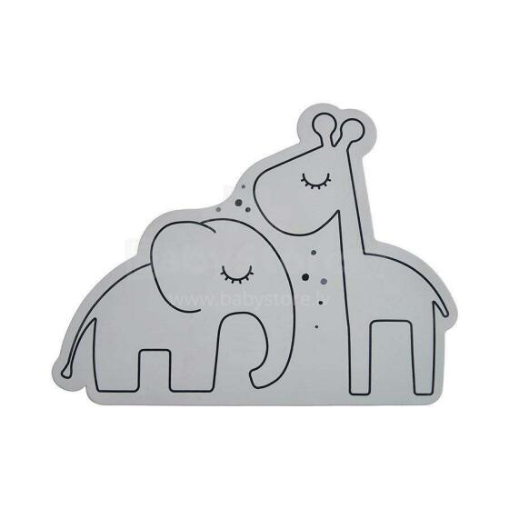 Done by Deer silicone placemat Dreamy dots  Grey