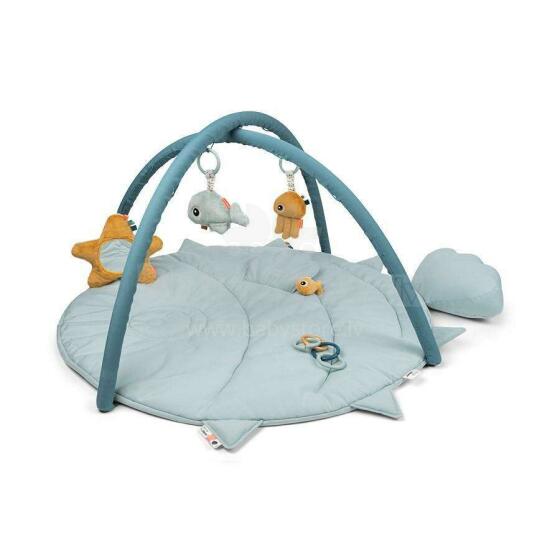 Done by Deer activity play mat Sea friends, Blue