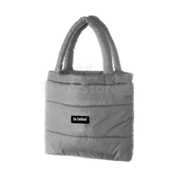La bebe™ Universal bag 48x51 Art.137571 Grey Универсальная сумка для мамы/Сумка на коляску