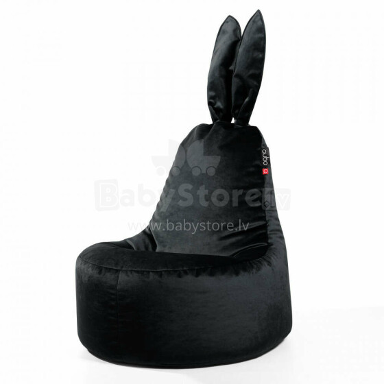 Qubo™ Daddy Rabbit Onyx FRESH FIT пуф (кресло-мешок)