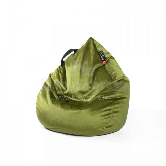 Qubo™ Drizzle Drop Olivine FRESH FIT beanbag
