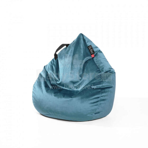Qubo™ Drizzle Drop Indigo FRESH FIT beanbag