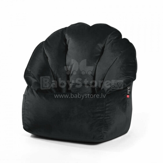 Qubo™ Shell Onyx FRESH FIT beanbag