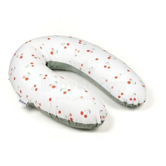 Doomoo Buddy Art.246923 Cherries Green Multiuse cushion