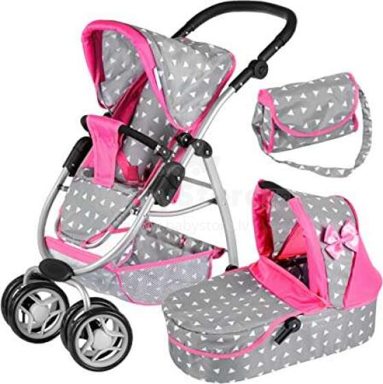 Safety Kid Doll Stroller 4 in 1 Art.KP0300S