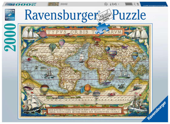 RAVENSBURGER puzle Around the World, 2000gab., 16825