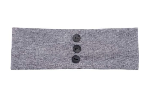 Wooly Organic Headband Art.R-46-B-05 Grey