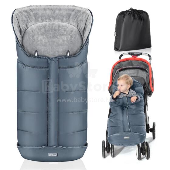 Bebe Basic Footmuff Universal Art.138146 Grey
