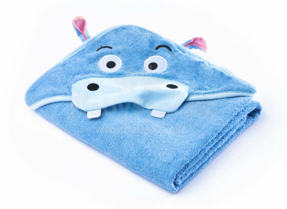 Sensillo Towel Art.24181  Детское хлопковое полотенце с капюшоном 100x100 см