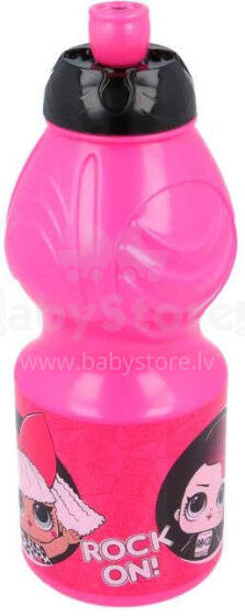 L.O.L. SURPRISE Plastmasas Sporta Dzeramā ūdens pudele, 400 ml