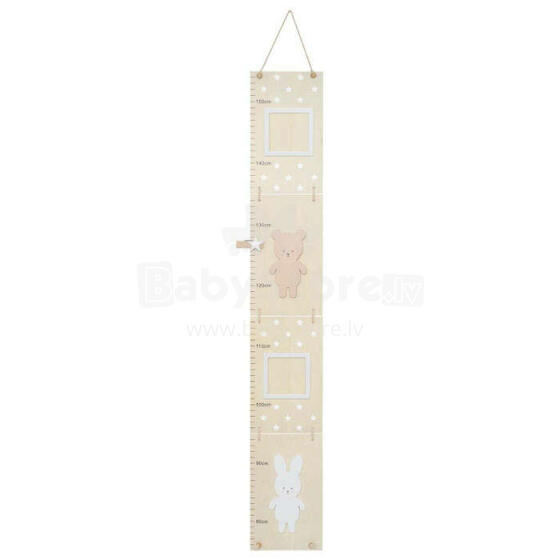 JaBaDaBaDo Growth Chart Teddy & Bunny Art.R16047