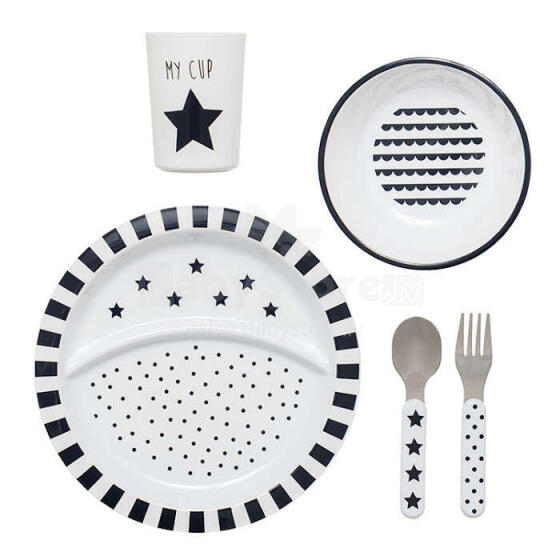 JaBaDaBaDo Dinnerware Art.E4023 White