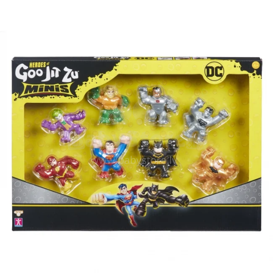 HEROES OF GOO JIT ZU DC Minifigures, 8 pcs