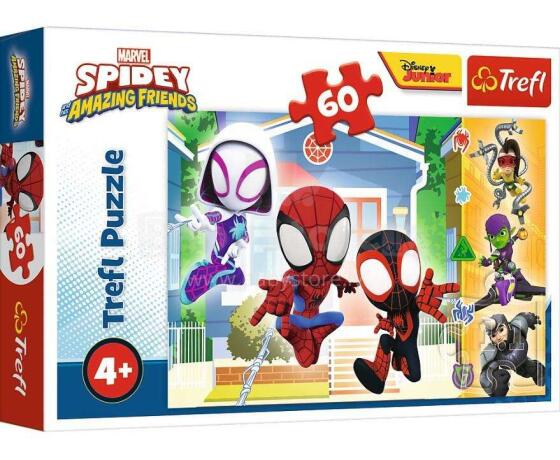 TREFL SPIDERMAN Puzle Spidey, 60 gab.