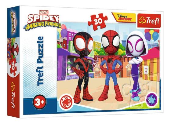 TREFL SPIDERMAN Puzle Spidey, 30 gab.