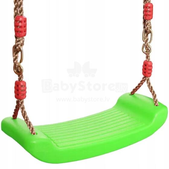 Kids Severno Swing Art.140344 Green Plastmasas šūpoles