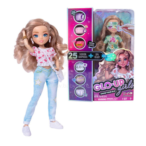 GLO UP GIRLS lelle ar aksesuāriem Tiffany, 83001