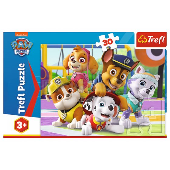 TREFL PAW PATROL Puzle Ķepu Patruļa, 30 gab.