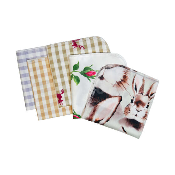 La bebe™ Cotton Nappy Art.141132 Dabīgas kokvilnas autiņš 25х25 см