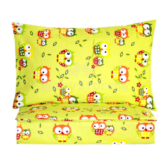 UR Kids Bedding Art.141141 Owl Green