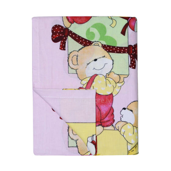 UR Kids Bedding Art.141376 Teddy Pink