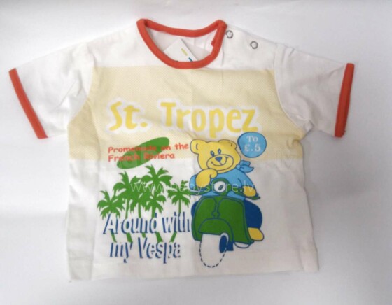 Amadeo Art.T2-06 vaikiški marškiniai, 100% medvilnė