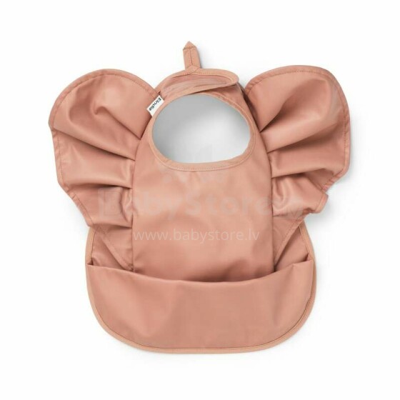 Elodie Details Baby Bib Soft Art.258843 Terracotta  Слюнявчик с кармашком