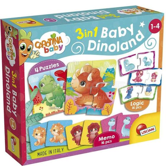 Carotina Baby Dinoland Art.92529