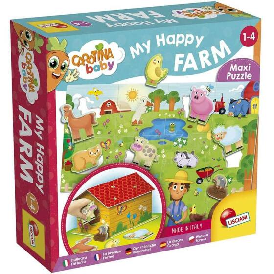Carotina Baby Puzzle 3D Happy Farm Art.92567