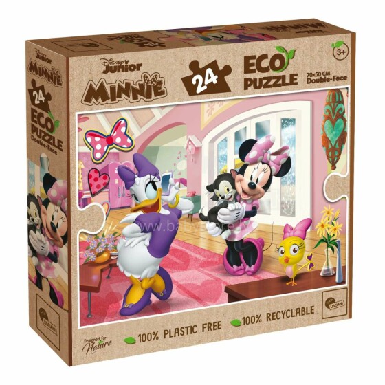 Lisciani Giochi Eco Puzzle Minnie Art.91812  Liela puzle,24 gab