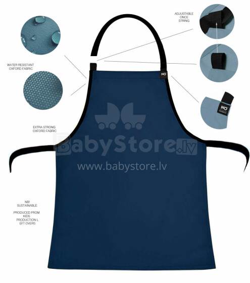 La Bebe™   Cover  Art.141844 Blueberry Bērnu priekšauts (aizsargs) zīmēšanai