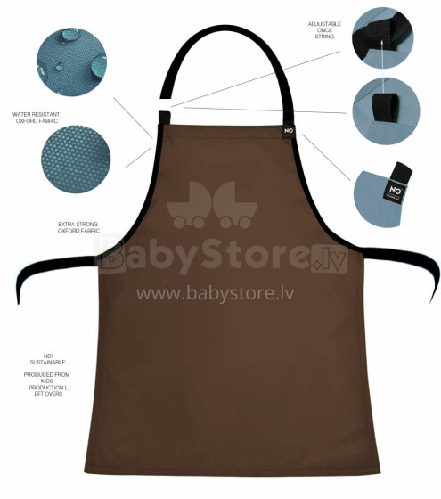 La Bebe™   Cover  Art.141847 Chocolate Детский фартук/передник для рисования