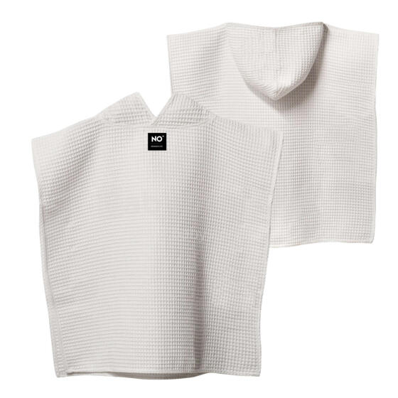 La Bebe™ NO Poncho Towel  Art.141917 White 90x110 cm