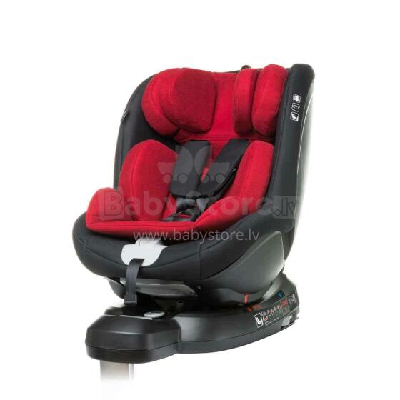 Autosēdeklis NANO-FIX red I-Size 40-105 cm  (0-18 kg) 4BABY, Akcija